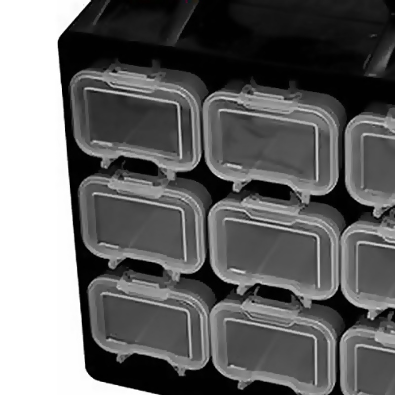 Двухсекционный ящик для крепежа Fit 340x285x145 мм (съемные боксы) в Муроме