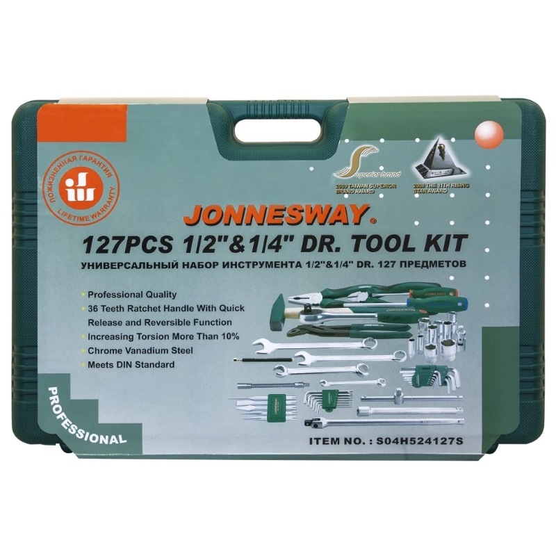 Автомобильный набор инструментов Jonnesway s04h524127s в Ярославле