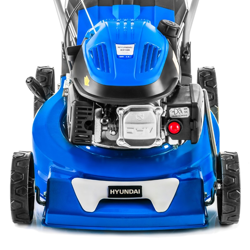 Газонокосилка бензиновая Hyundai L 4220, 2,8 л.с., ширина скашивания 41,7 см