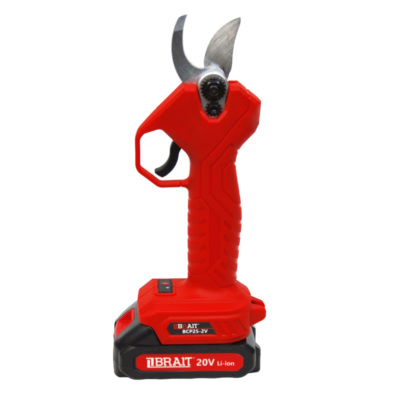 Секатор аккумуляторный Brait BCP25-2V 21.01.306.019 (Li-ion, АКБ 2*2AH, З/У 1А,20В, макс. 25мм, щеточный) в Муроме