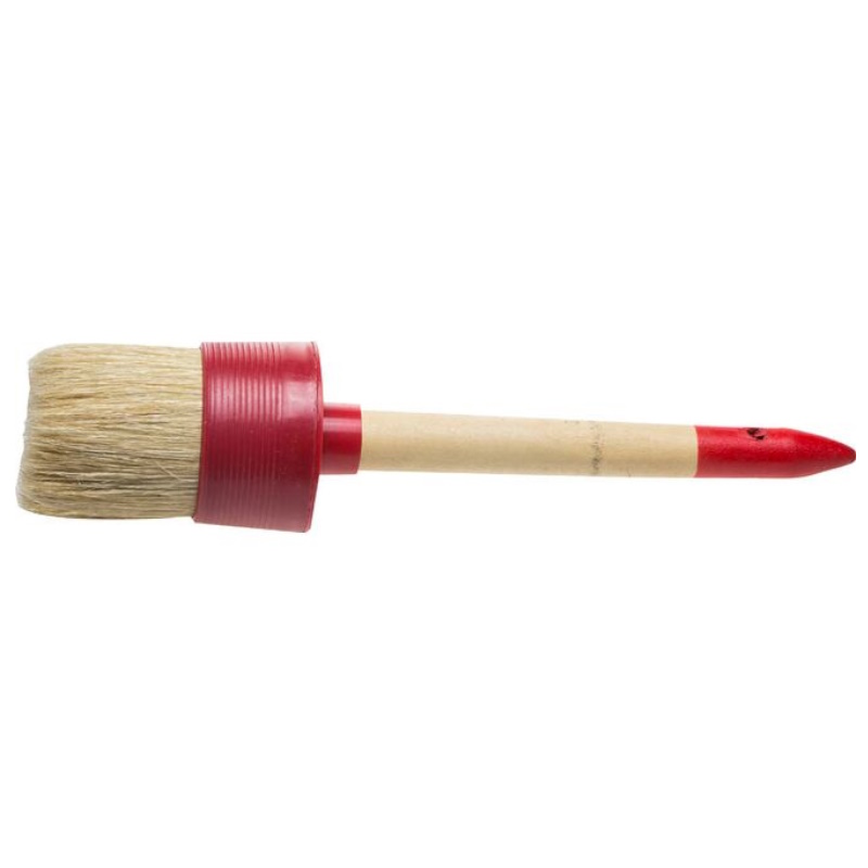 Кисть круглая Stayer MASTER 0141-70 светлая натуральная щетина пластмассовый корпус деревянная ручка 22 x70мм 323₽