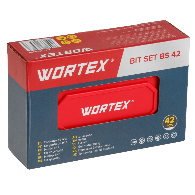 Набор бит Wortex BS 42 1335578 в Ярославле