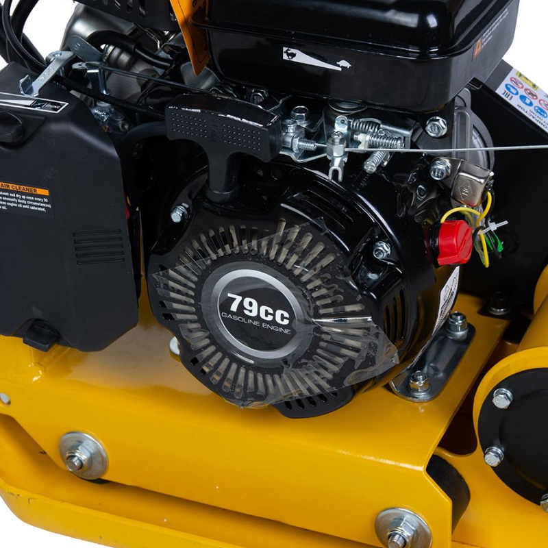 Виброплита TOR T-50 1015792, 48 кг, 8.5 кН, Loncin, коврик, колесный комплект в Угличе