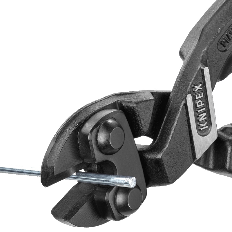 Болторез компактный Knipex CoBolt KN-7141200SB, голова 20°, с выемкой на кромках, 200 мм, обливные ручки, SB в Кинешме