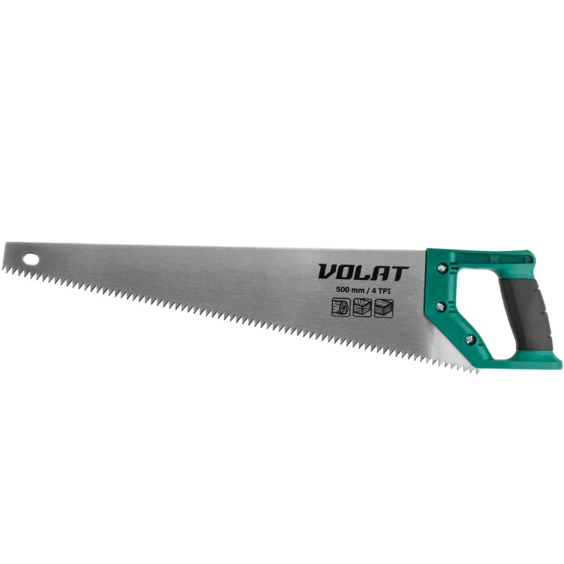Ножовка по дереву Волат 42080-50 500мм 4 TPI 238₽