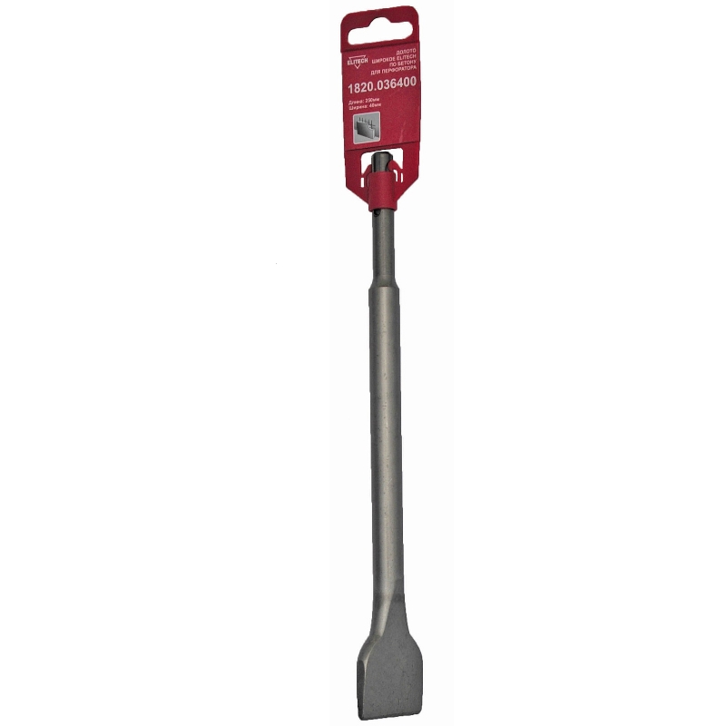Долото Elitech 1820.036400 186044, SDS+,широкое, 40x250мм в Костроме