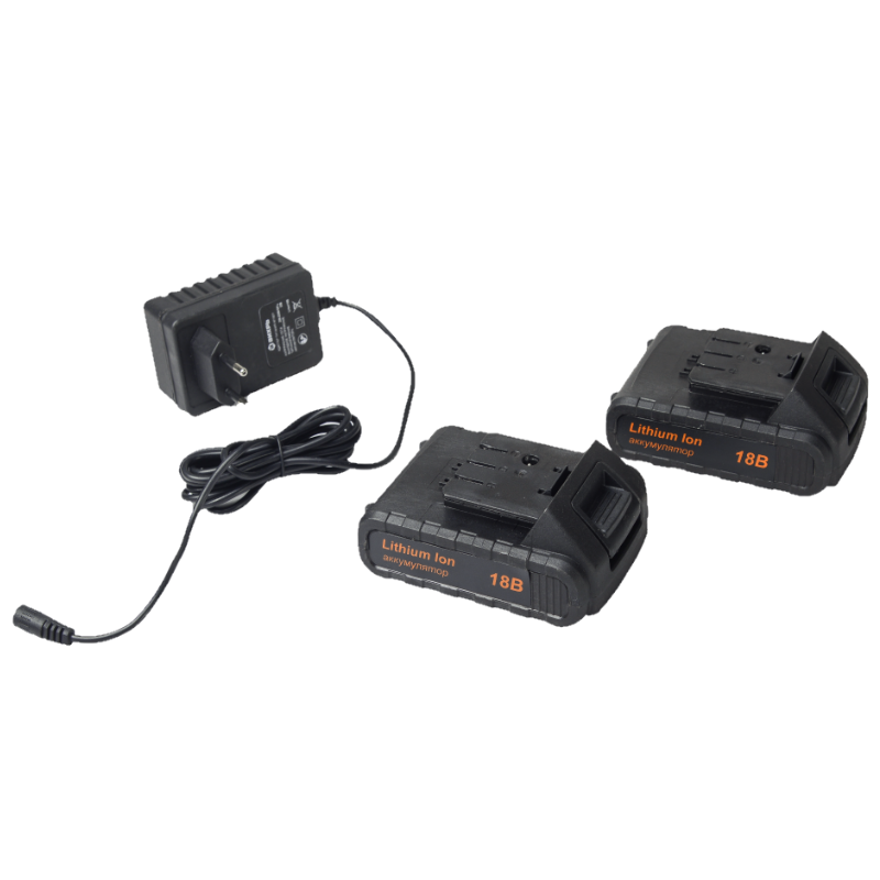 Аккумуляторная ударная дрель-шуруповерт Вихрь ДА-18Л-2КУ/Б 72/14/23 (напряжение 18в, быстрозажимной)