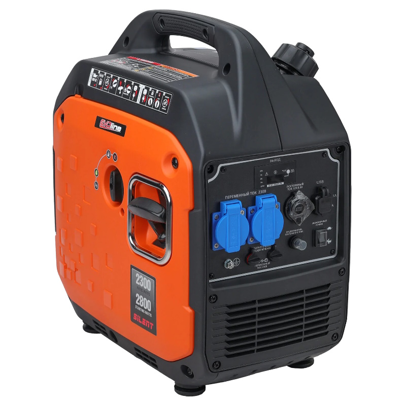Генератор бензиновый инверторный EVOline BQH 2800 1T90DFQ28EVO (произведено Zongshen)