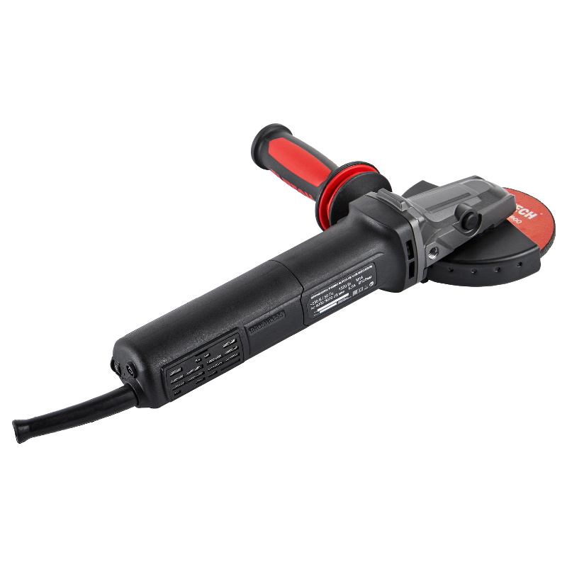 Угловая шлифмашина (болгарка) Elitech AG 1512E E2213.052.01 205378, 125 мм, 1500 Вт, плавный пуск, в кейсе в Туле