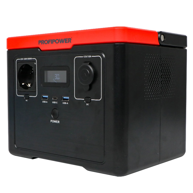 Аккумуляторная портативная электростанция ProfiPower ПЭ-600PRO F0061, 600 Вт