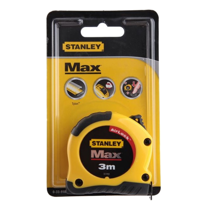 Рулетка Stanley Max 0-33-918 (3 м, 19 мм) во Владимире