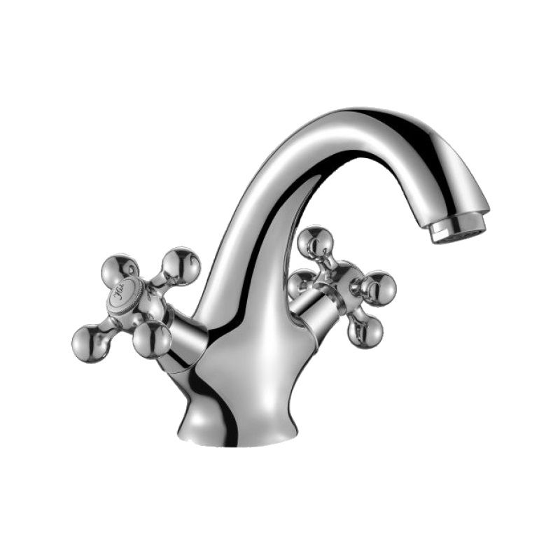 Смеситель для раковины D-Lin D110810 "крест"