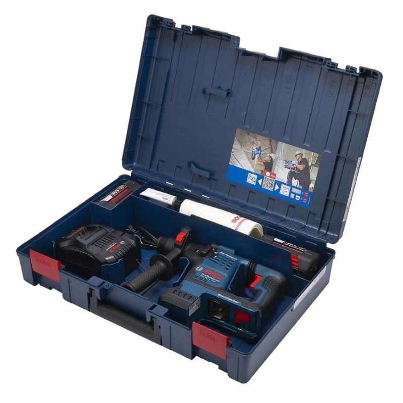 Аккумуляторный перфоратор Bosch GBH 36 V-LI Plus 0.611.906.002 в кейсе, с защитной муфтой, с виброзащитой в Туле