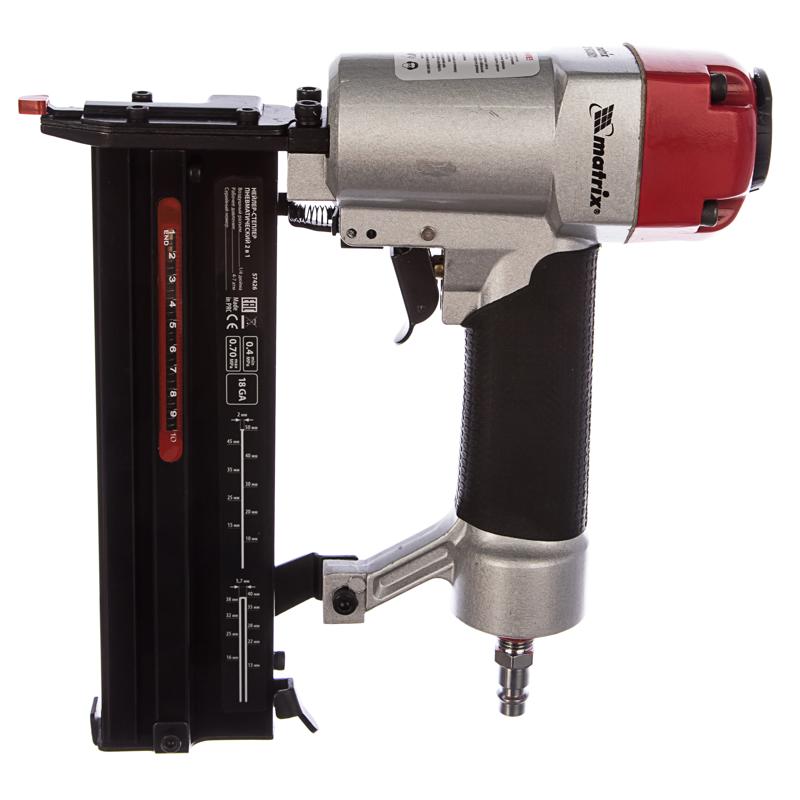 Пневматический нейлер-степлер 2 в 1 Matrix 57426