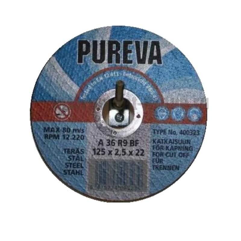 Отрезной круг по нержавеющей стали Pureva 404613 (230х2х22 мм) в Угличе
