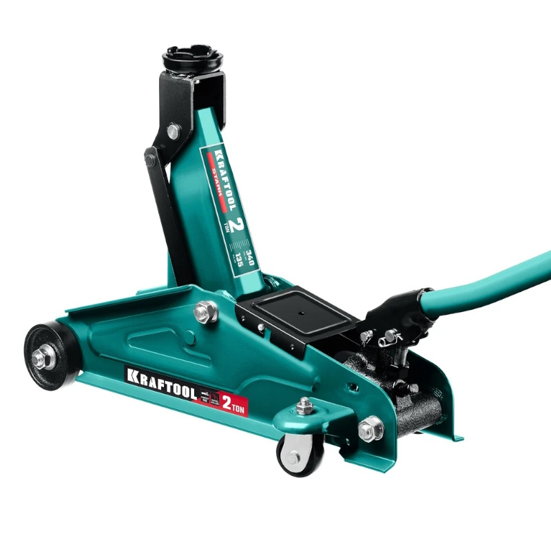 Домкрат подкатной Kraftool STARK 43453-2 (для легковых а/м, 2 т, 135 - 340 мм)