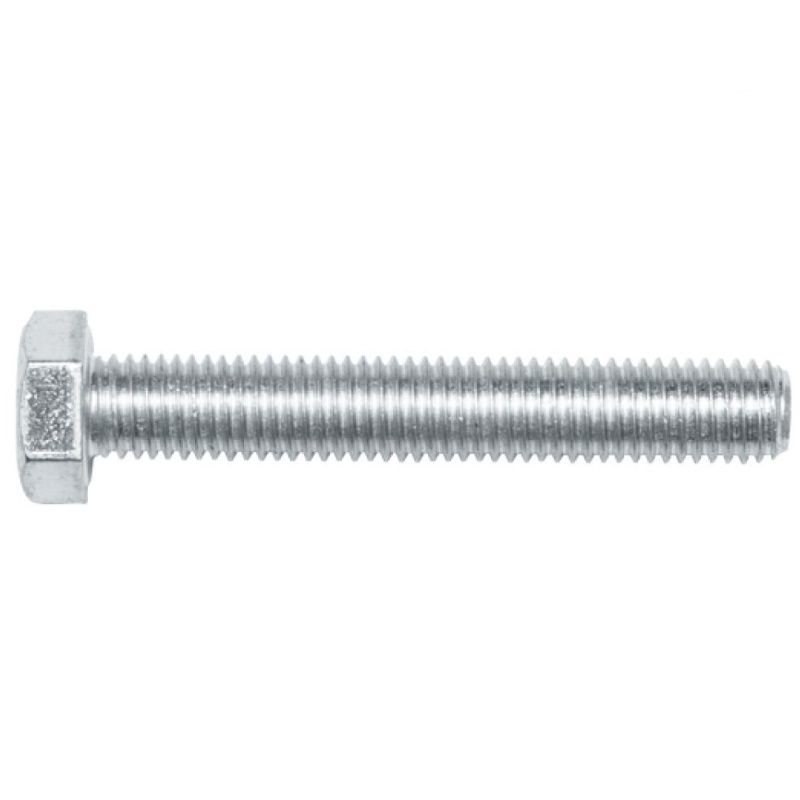 Болт Starfix SMC1-74592-50, М10х25 мм, шестигранный, цинк, класс прочности 8.8, DIN 933, 50 шт. в картонной упаковке в Череповце