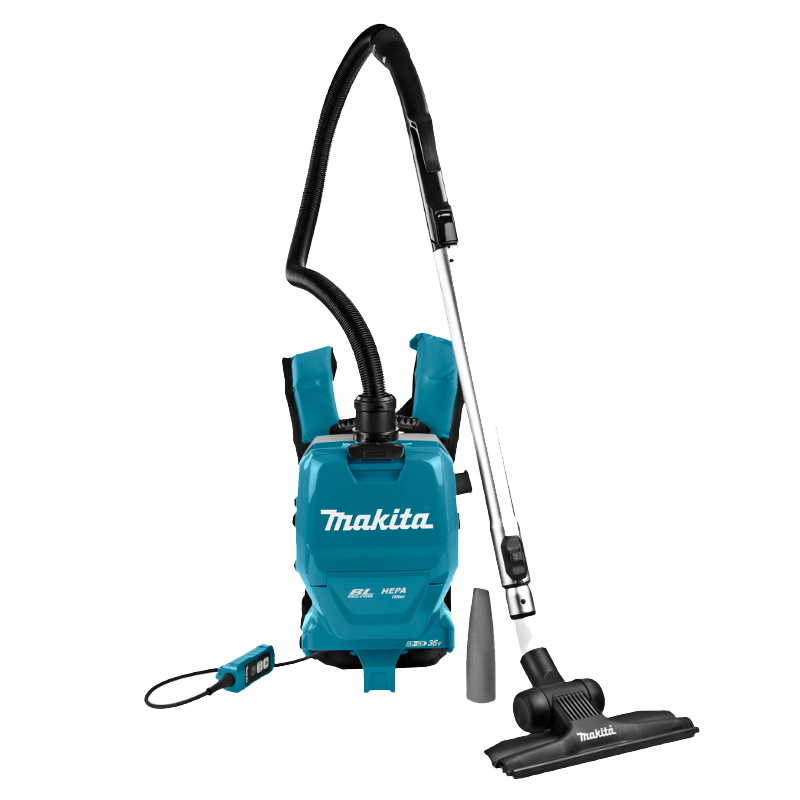 Пылесос Makita DVC261ZX11 ак б\щет,36В,д\2-х ак 18В,Li-ion,2000л\м,три скорости,б\акк и з\у,ранцевый