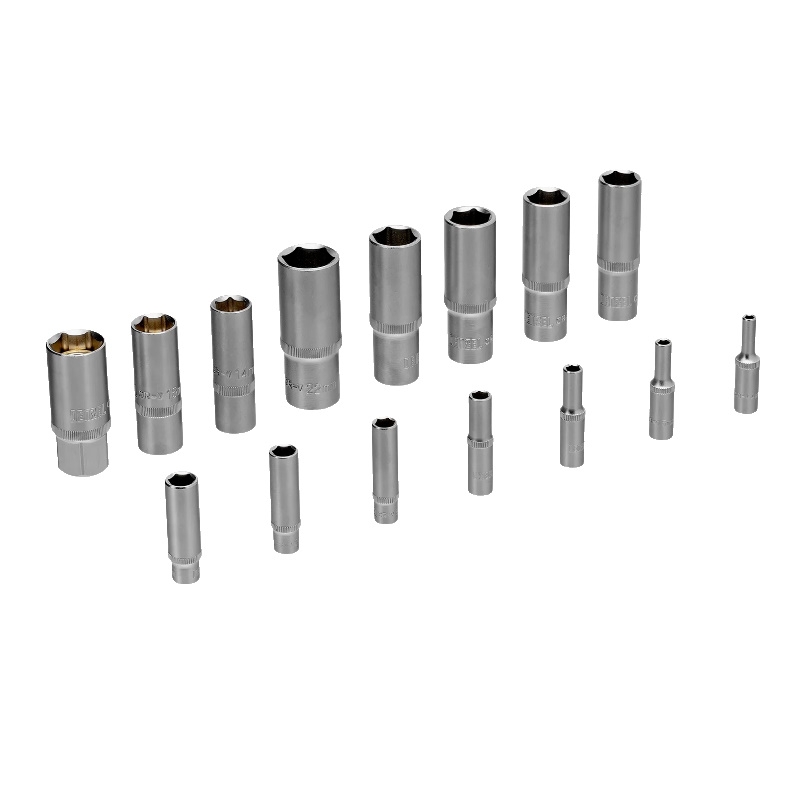 Набор инструментов Denzel 15806, 1/2", 1/4", CrV, S2, пластиковый кейс, 194 предмета