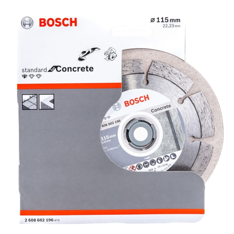 Алмазный диск Bosch PF Concrete (115x22,23 мм) 2.608.602.196 в Переславле