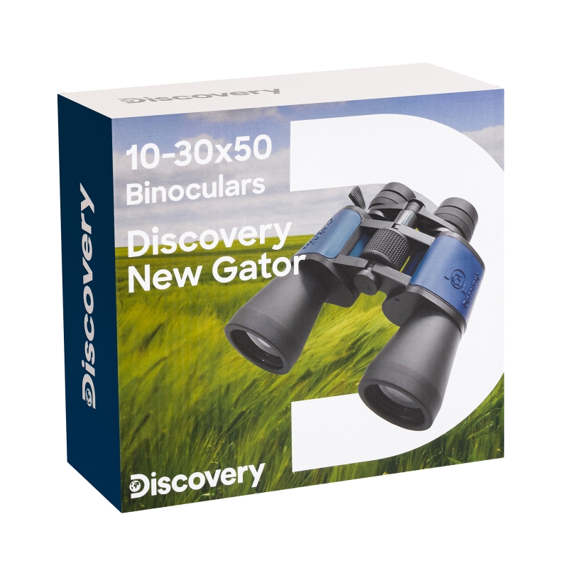 Бинокль Levenhuk Discovery New Gator 84630, 10–30x50