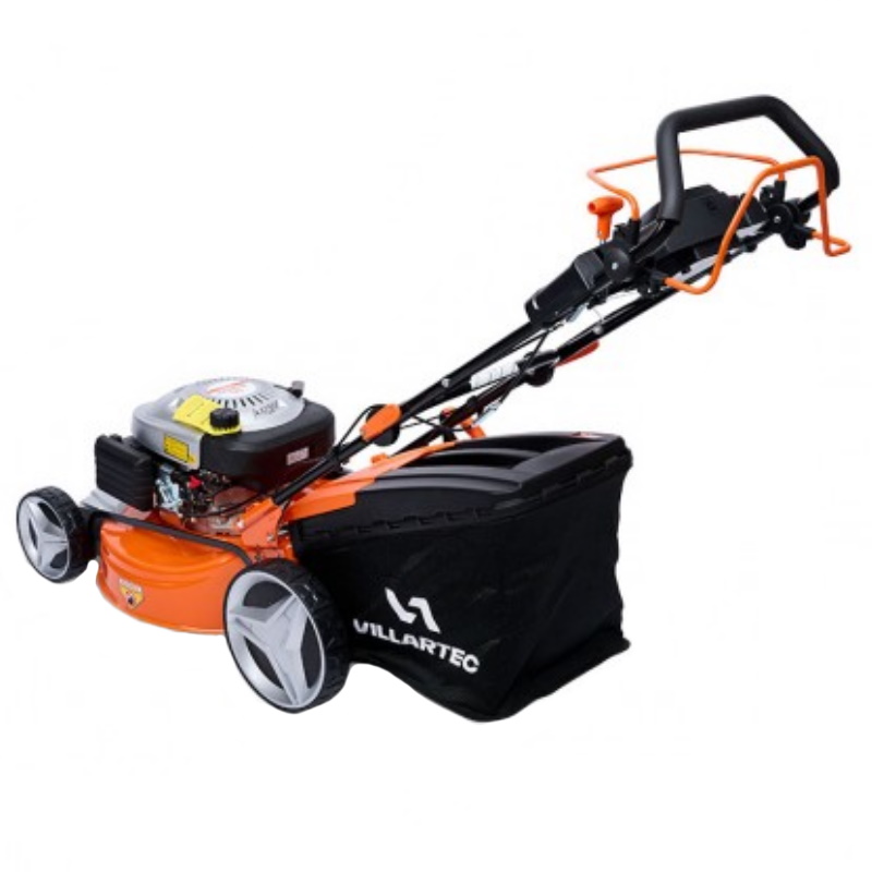 Газонокосилка бензиновая Villartec MB 4053T, 4 л.с., ширина скашивания 53 см, самоходная в Вологде
