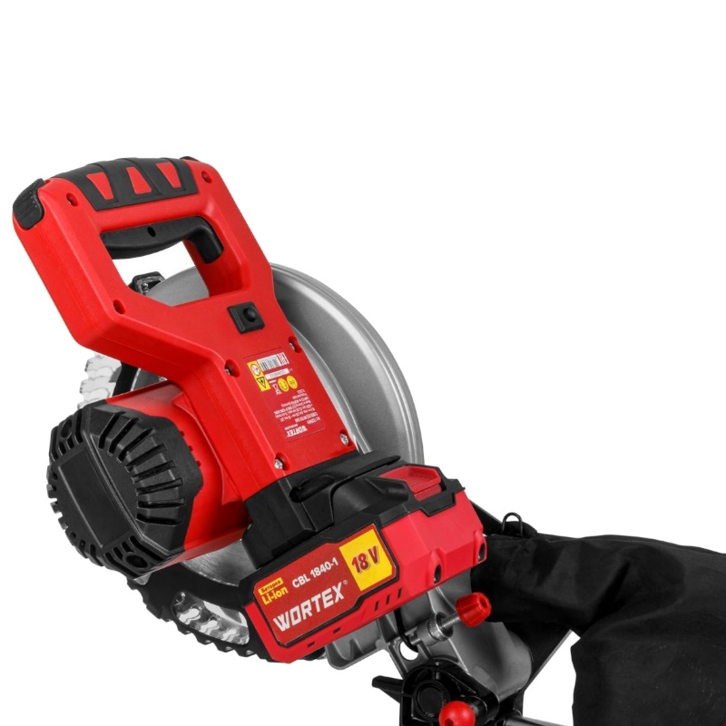 Аккумуляторная торцовочная пила Wortex СMS 2118-1 LM 1329459, в коробке, ALL1 SOLO, бесщеточная, 18 В, 210 мм, лазер в Нижнем Новгороде