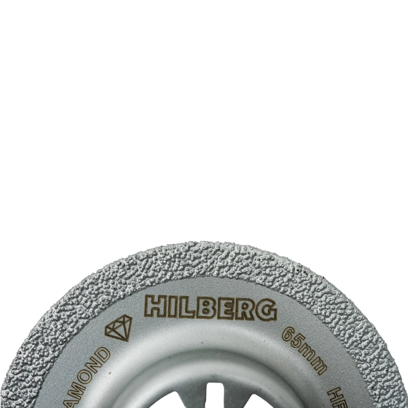 Полотно алмазное отрезное по керамике и камню Нilberg Radial Vc-M HR5165, 65 мм в Кинешме