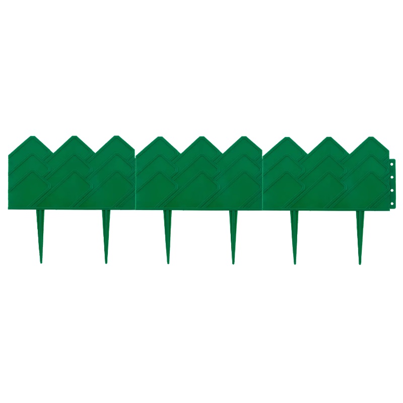 Бордюр Palisad "Уютный" 65060, 14х310 см, зеленый