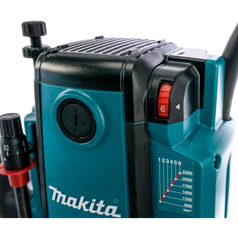 Фрезер Makita RP 2300 FC (универсальный тип, блокировка шпинделя, подсветка рабочей зоны, с оснасткой, коробка) в Иваново