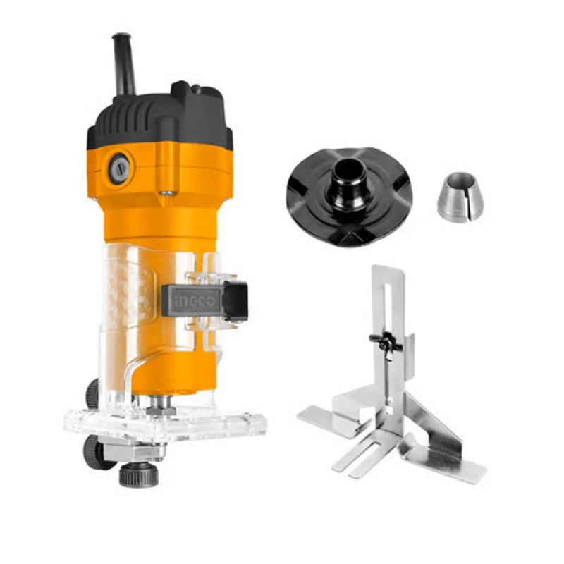 Фрезер вертикальный кромочный INGCO PLM6001 Industrial, мощность 600 вт