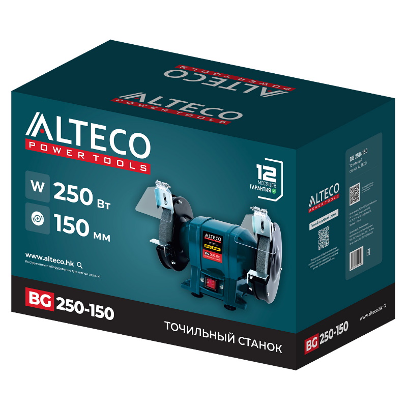 Станок точильный Alteco BG 250-150 Standard 12753 в Твери