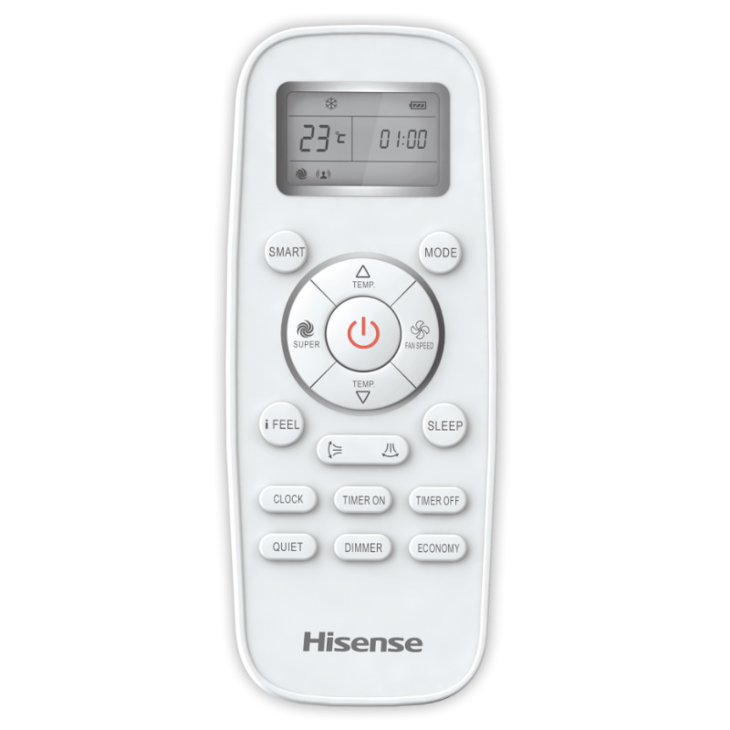 Инверторная сплит-система Hisense Zoom DC Inverter AS-07UW4RYRKB00, 2023, комплект в Муроме