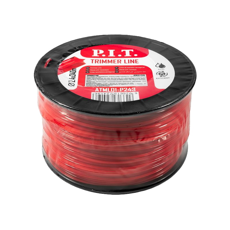 Леска для триммера P.I.T. ATML01-P243, звезда, 2,4 мм, 340 м в Угличе