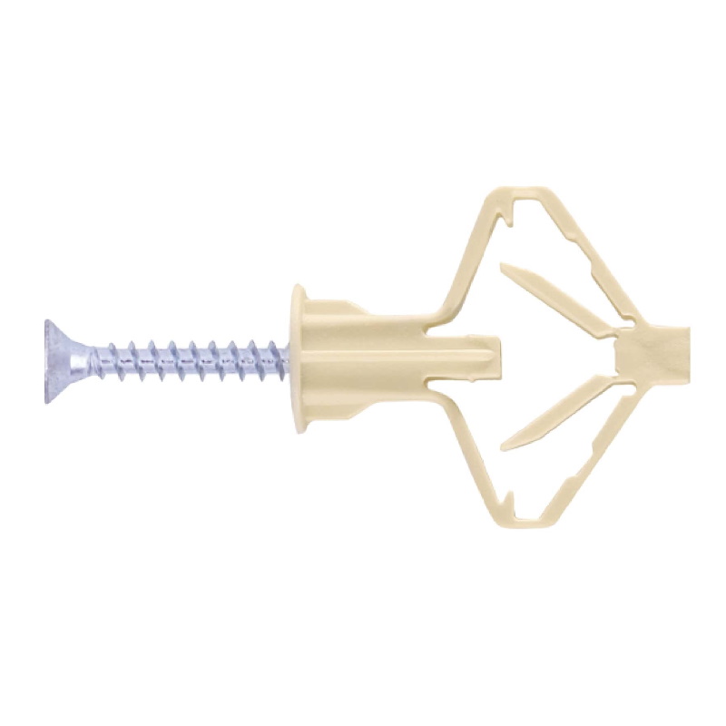 Дюбель-бабочка для тонких листов гипсокартона с шурупом Партнер POLA ФАС 44743 10 71 10 шт 42₽