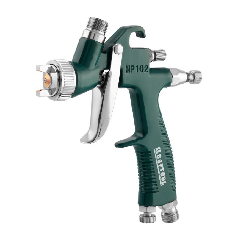 Краскопульт пневматический Kraftool AirKraft Mini 06565-1.0 HVLP c верхним бачком 1,0мм в Кинешме