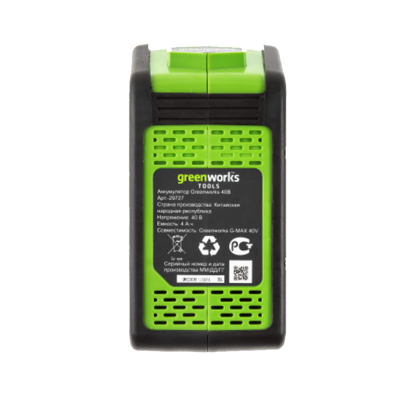 Культиватор аккумуляторный Greenworks 27087VB, 40V, с 1хАКБ 4 Ач и ЗУ в Муроме