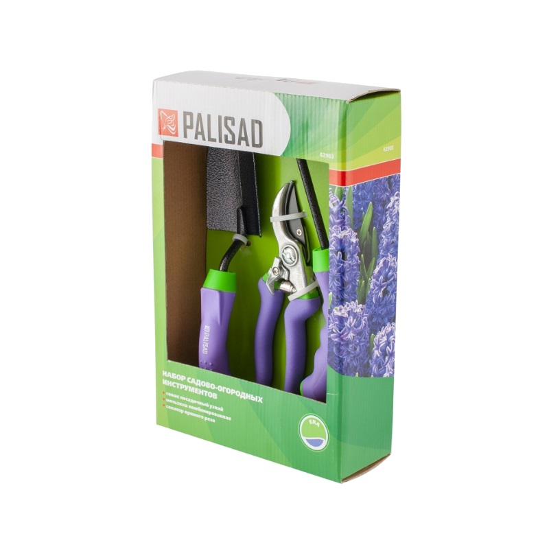 Набор садового инструмента с секатором Palisad Era 62903 (обрезиненные рукоятки, 3 предмета) в Рыбинске
