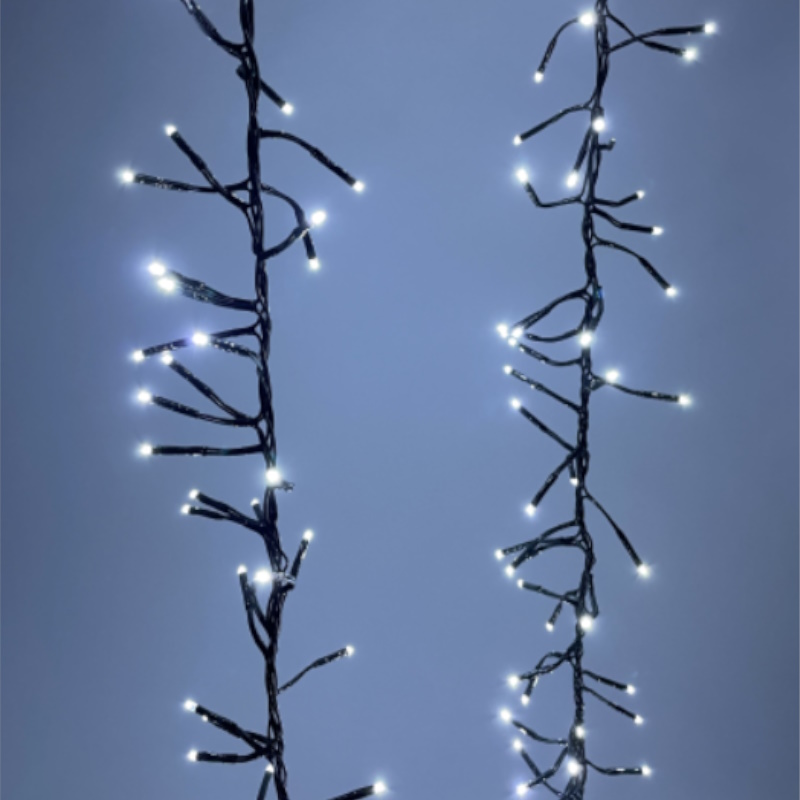 Гирлянда светодиодная Эра "Нить Мишура" Б0047969 565037, 2 м, 200 LED, IP20, холодный свет в Кинешме