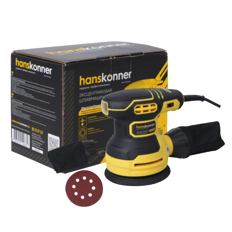 Эксцентриковая шлифовальная машина Hanskonner HOS8135RC в Костроме