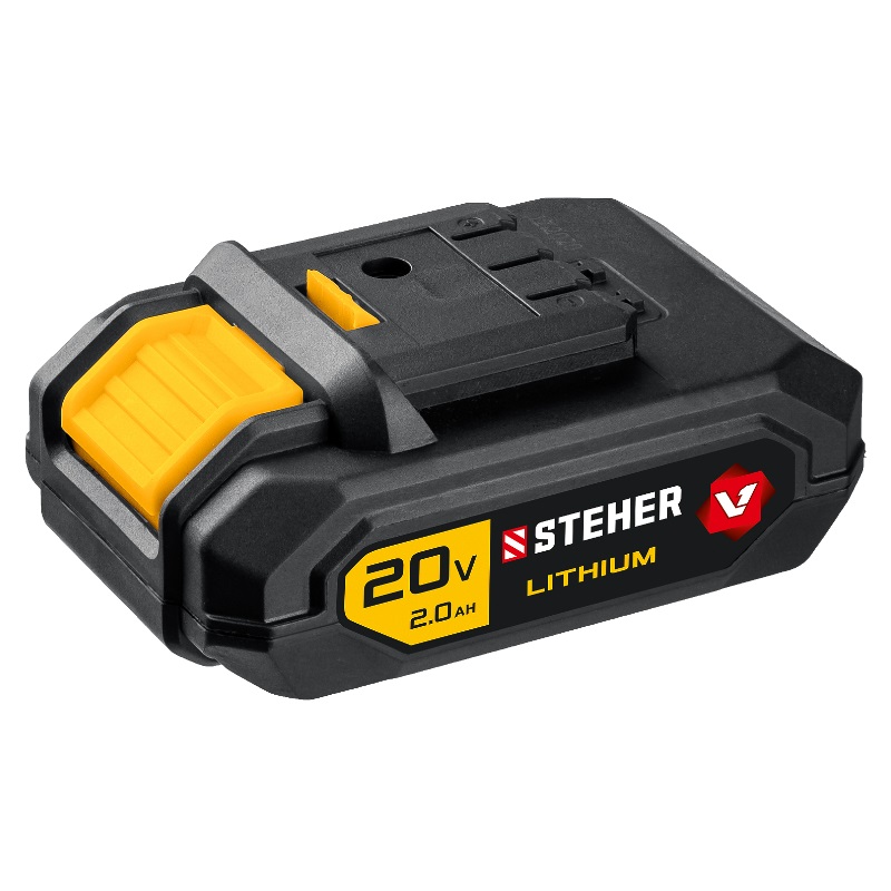 Дрель-шуруповерт Steher CD-200-2 V1, 20 В, 40 Нм, 2 АКБ (2 Ач), кейс во Владимире