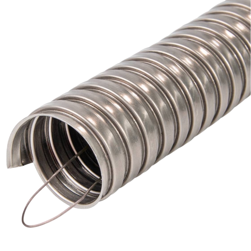 Металлорукав из нержавеющей стали Fortisflex 87706, МР «INOX» 16 с протяжкой, 50м в Иваново