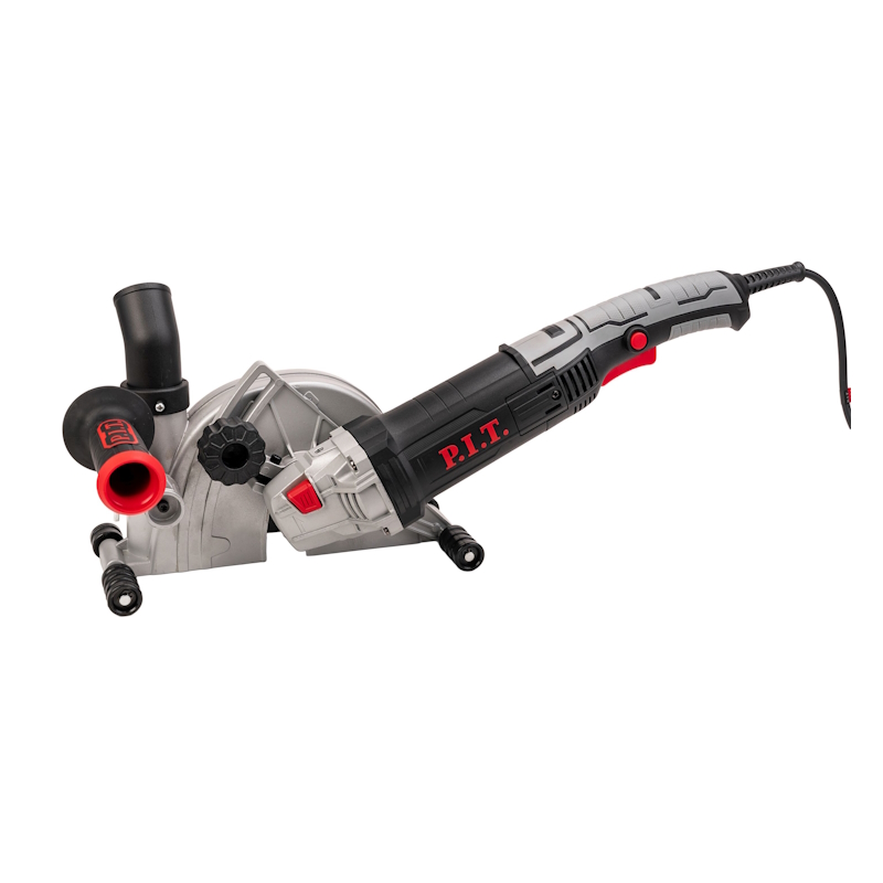 Штроборез электрический P.I.T. PWC125-C, 1400Вт, 125мм, 9000об/мин, 2 диска, глуб. 0-30мм, шир. 3-30мм