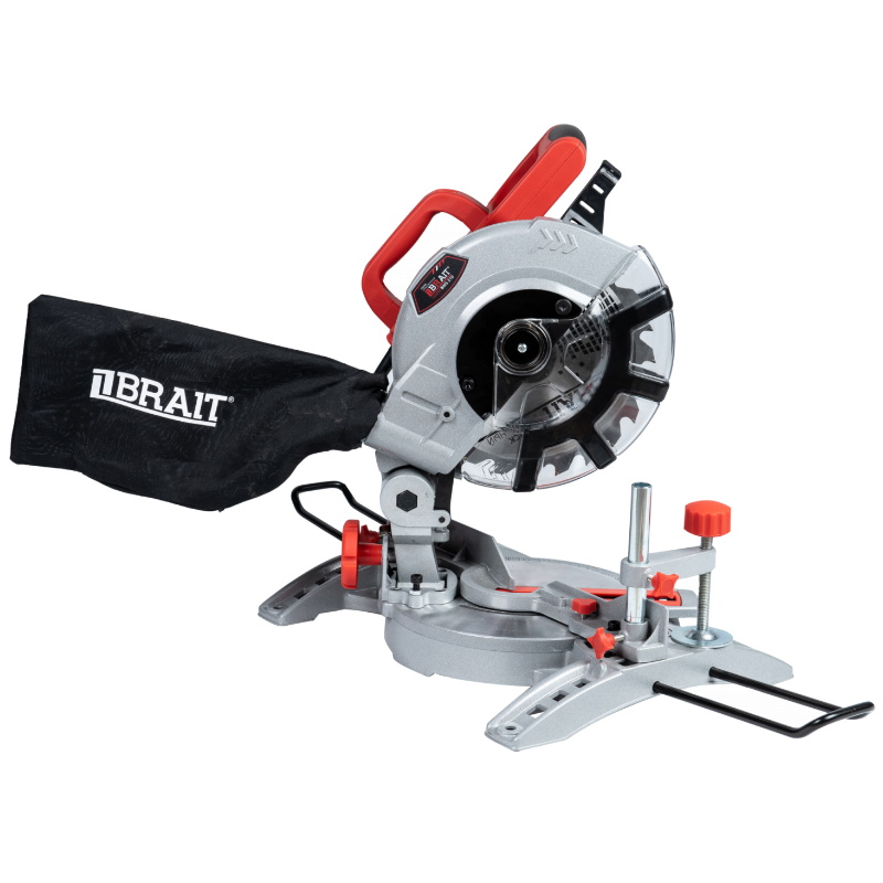 Пила торцовочная Brait BMS 210 2101124063 1400 Вт диаметр пильного диска 210 5000 обмин 7875₽