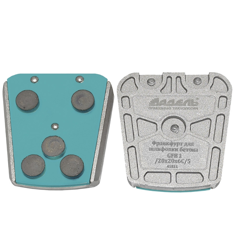 Франкфурт алмазный Adel Instrument GFB 1 00-00016435, /20*20*6 C/5 (50 grit) в Муроме