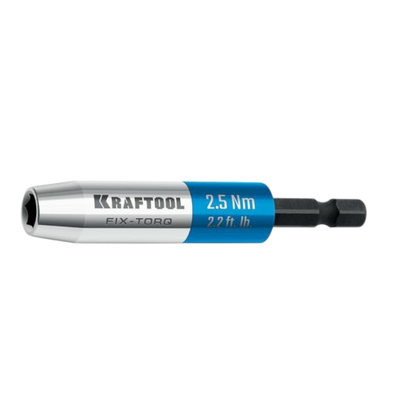 Динамометрический адаптер для бит Kraftool FIX-TORQ 64035-2.5, 2.5 Нм  в Иваново
