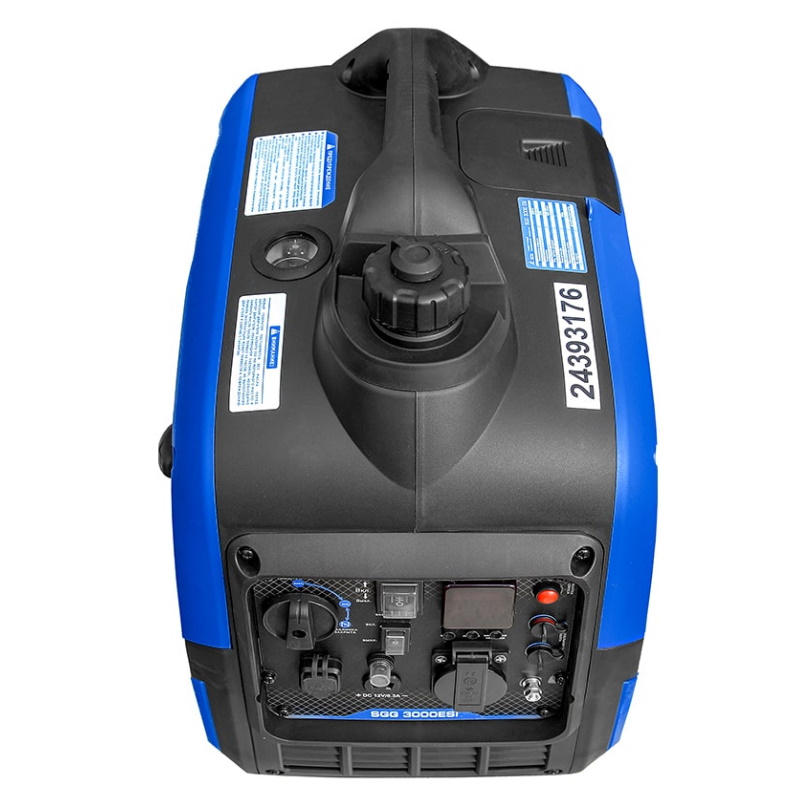 Бензогенератор инверторный ТСС SGG 3000ESi 060058, Запуск с кнопки