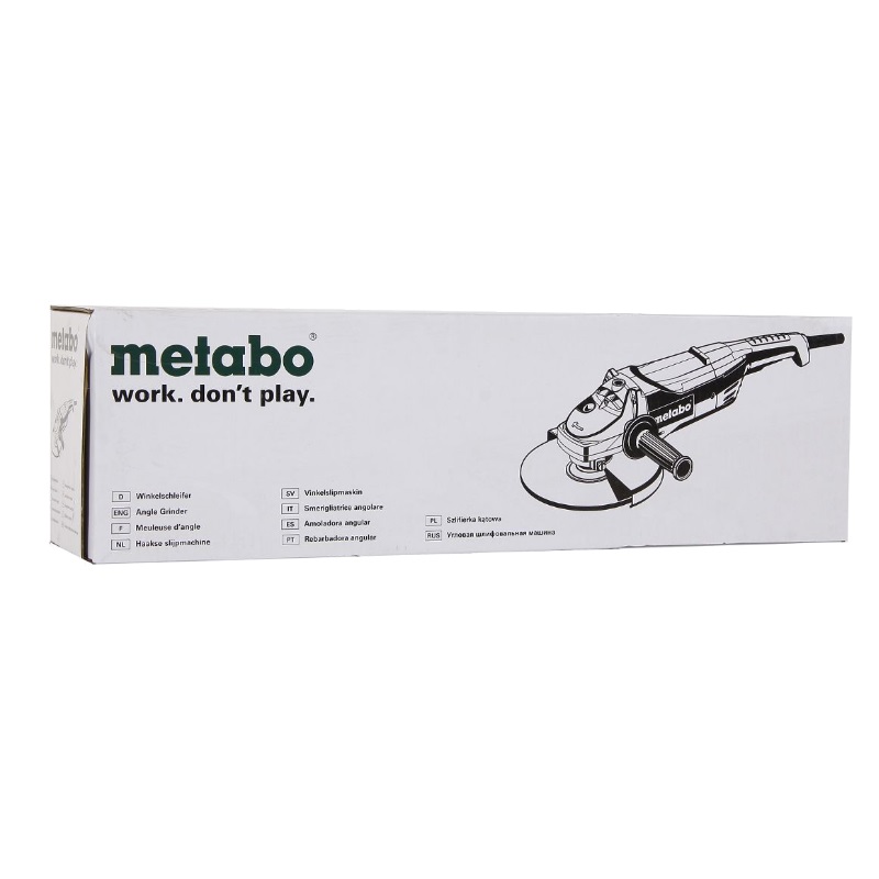Угловая шлифмашина (болгарка) Metabo W 2000 606420000, 230 мм, 2000 Вт в Муроме