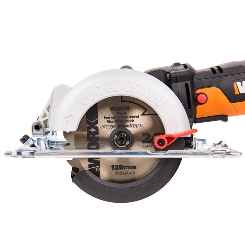 Компактная дисковая пила Worx WX439, 480 Вт, 120 мм, кейс в Иваново