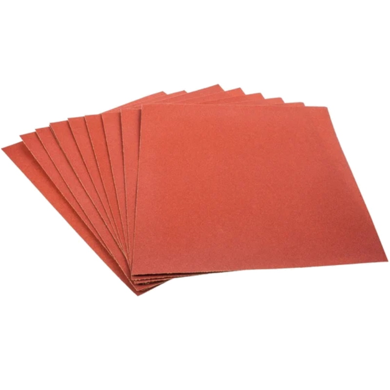 Шлифовальный лист на бумажной основе РемоКолор 32-5-108 оксид алюминия водостойкий Р80 220х270 мм 10 штук 179₽